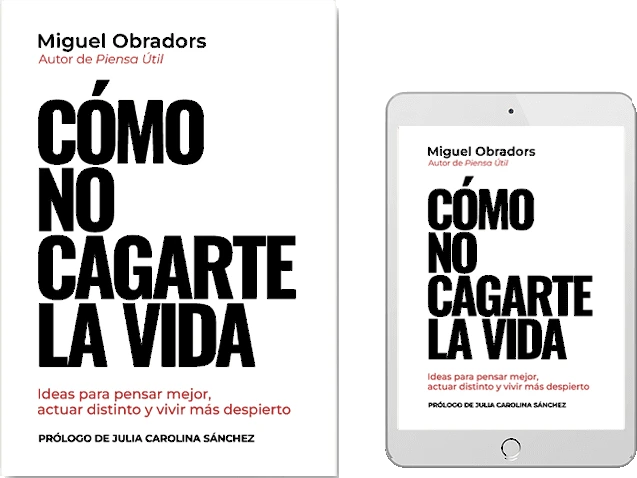 Portada del libro Cómo no cagarte la vida